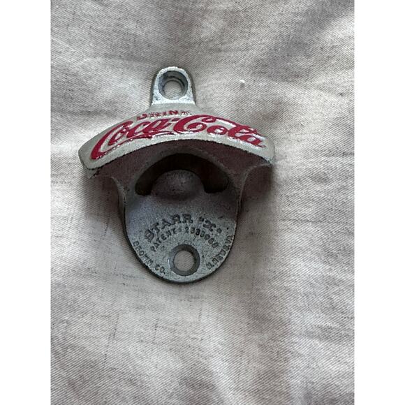 Vintage Coca Cola Starr X Wall Mount Cast Iron Bottle Opener - Picture 2 of 4
